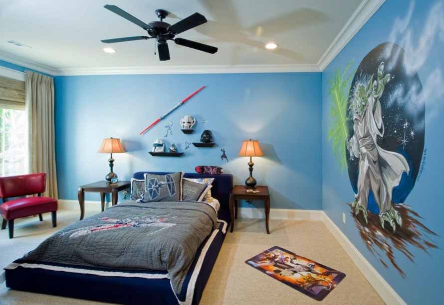 42 Contoh Lukisan Di Dinding Kamar Anak Anak Dan Remaja Rumah Impian