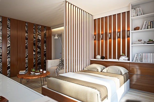 18 Desain Sekat Ruangan Minimalis Modern dan Elegan 