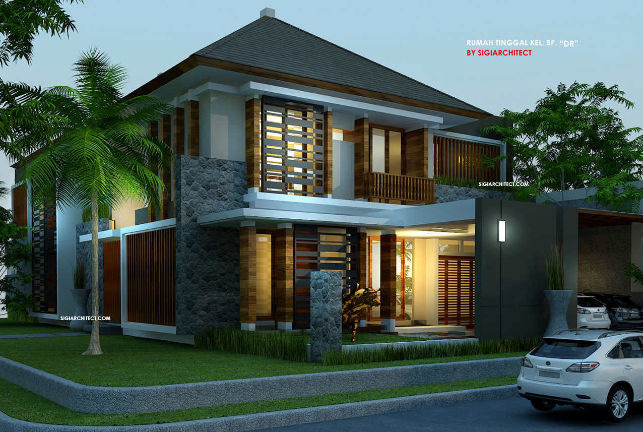 92 Desain Rumah Tropis Modern Minimalis Terbaru