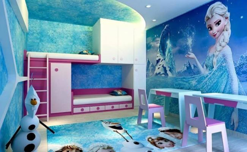 17 Desain Kamar Anak Bertemakan Frozen Yang Lucu Rumah Impian