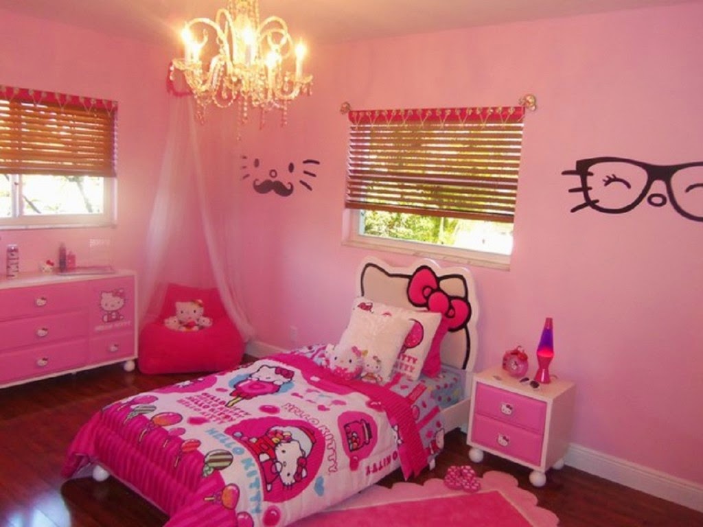 Desain Kamar Tidur Hello Kitty Keren Untuk Perempuan Rumah Impian