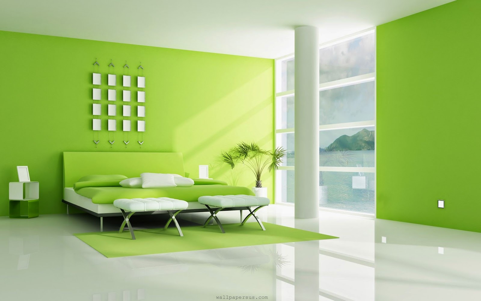 10 Kombinasi Warna Cat Rumah Hijau Untuk Rumah Minimalis Modern