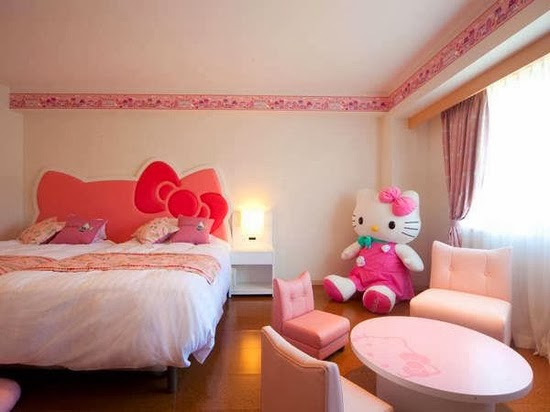 Desain Kamar Tidur Hello  Kitty  Keren Untuk Perempuan 
