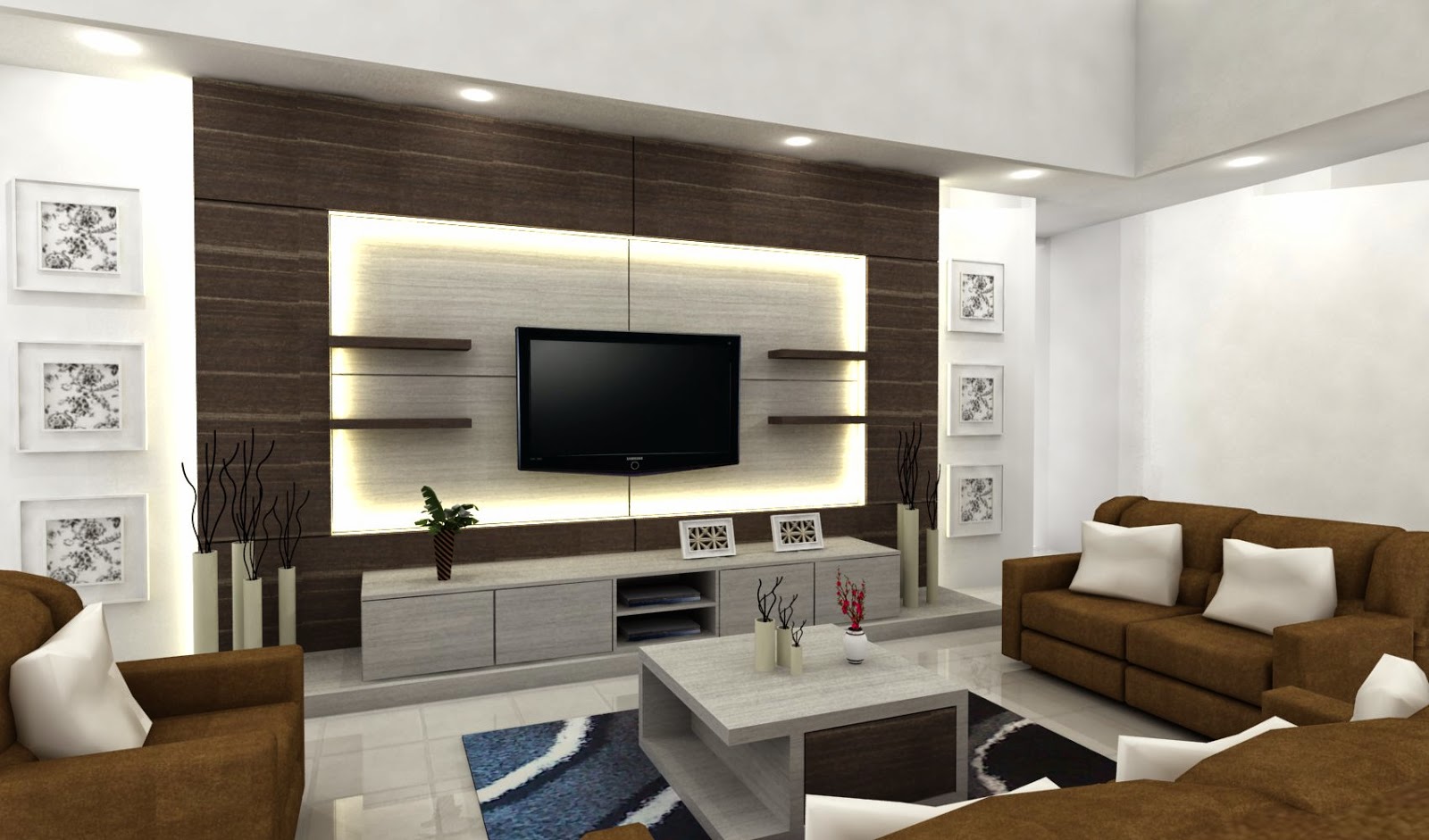 Desain Ruang TV Minimalis Sederhana dan Nyaman | RUMAH IMPIAN
