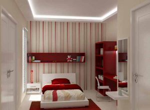 10 Gambar Desain Kamar Kecil Tanpa Lemari Minimalis3