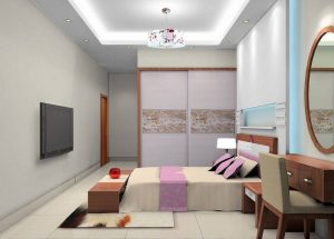 10 Gambar Desain Kamar Kecil Tanpa Lemari Minimalis6