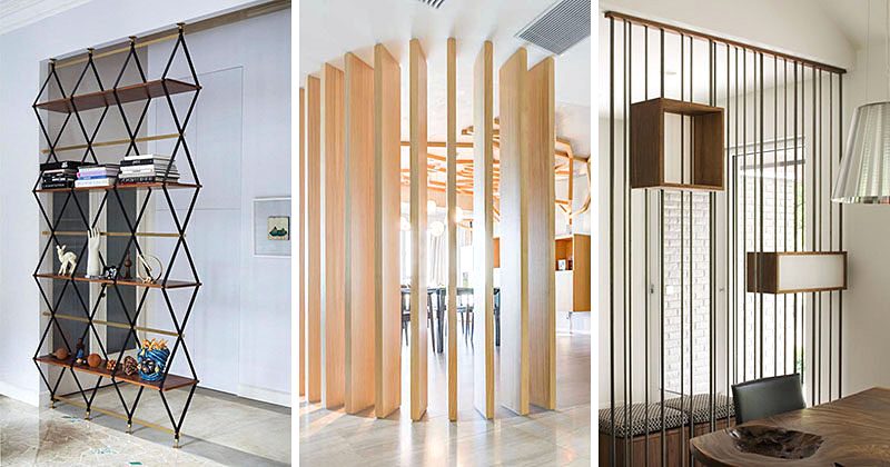 18 Desain Sekat Ruangan Minimalis Modern dan Elegan 